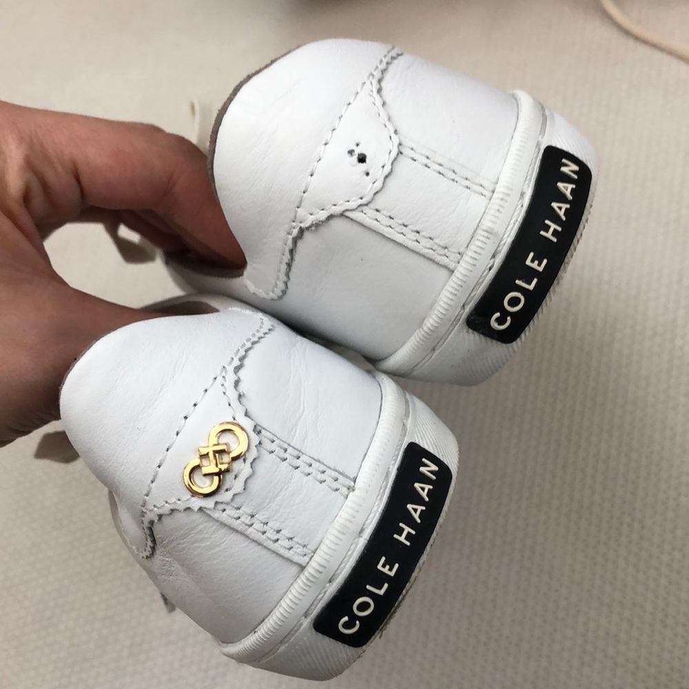 Cole Haan Mindi Lace Up in white - Picture 11 of 14
